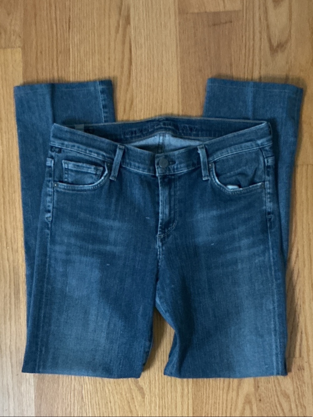 Citizens of Humanity Women’s Dark Blue Stretch Jeans